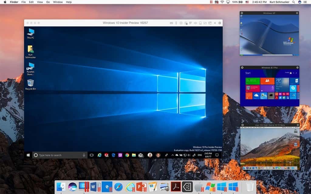 run windows emulator on mac